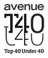 Kaysi Fagan in the Avenue Magazine Top 40 Under 40